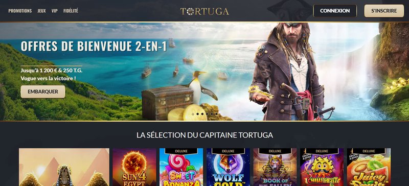 Découvrez les Atouts de Tortuga Casino en Ligne pour les Joueurs Français - aperçu Découvrez les Atouts de Tortuga Casino en Ligne pour les Joueurs Français - aperçu